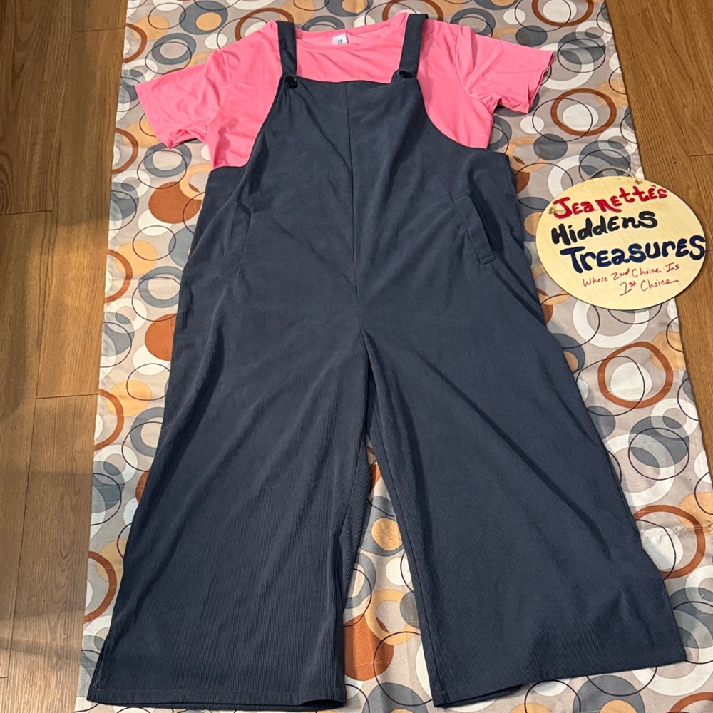 💥NI💥 Zesica Gray Overalls